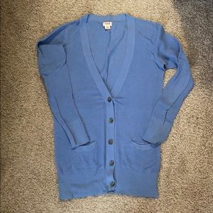 Mossimo Supply Co. Blue Cardigan